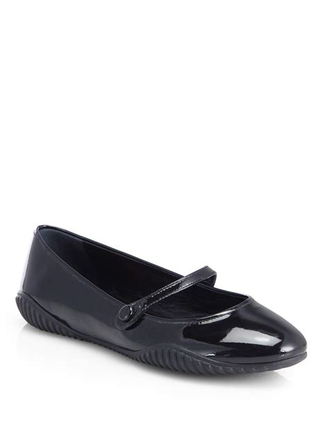 Prada padded maryjane ballet flats